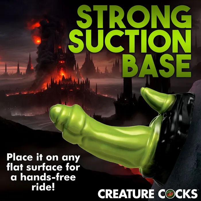Orc Rod Silicone Creature Dildo XR Brands Dildos Orc Rod Silicone Creature Dildo XR Brands Dildos