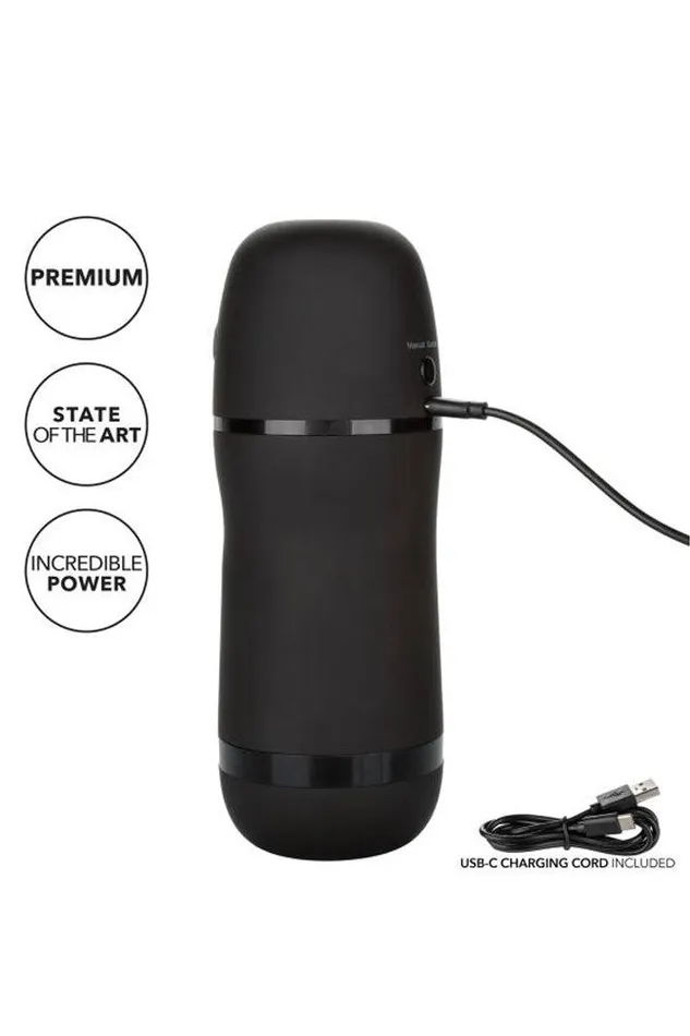 Cal Exotics Male Sex Toys Cal Exotics Optimum Power Pulsar Vibrating Stroker