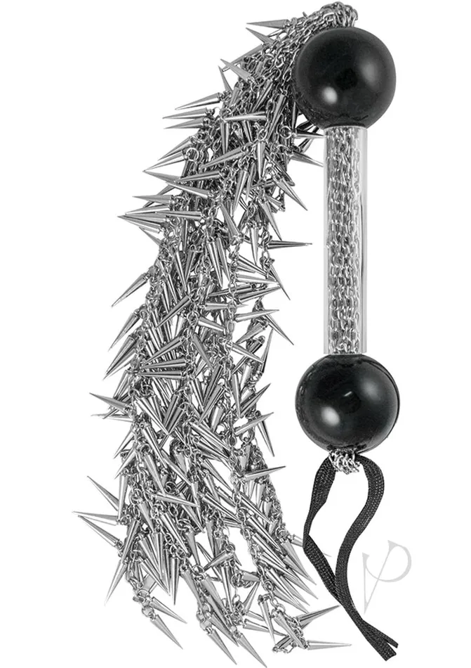 Dominant Submissive Collection Spike Chaine Whip Silver Dominant Submissive Anal