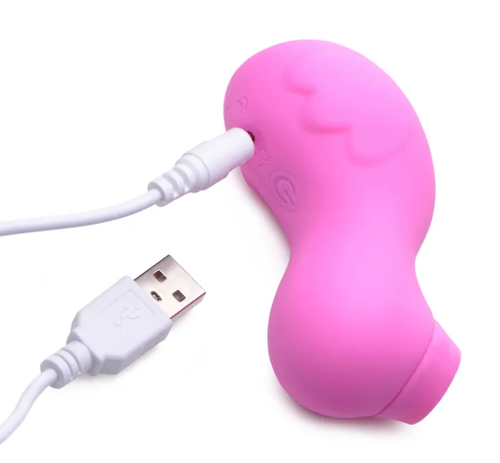Sucky Ducky Silicone Clitoral Stimulator Pink XR Brands Female Sex Toys