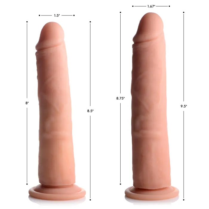 Vibrating and Rotating Remote Control Silicone Dildo 8 Inch Curve Toys Anal Vibrating and Rotating Remote Control Silicone Dildo 8 Inch Curve Toys Anal